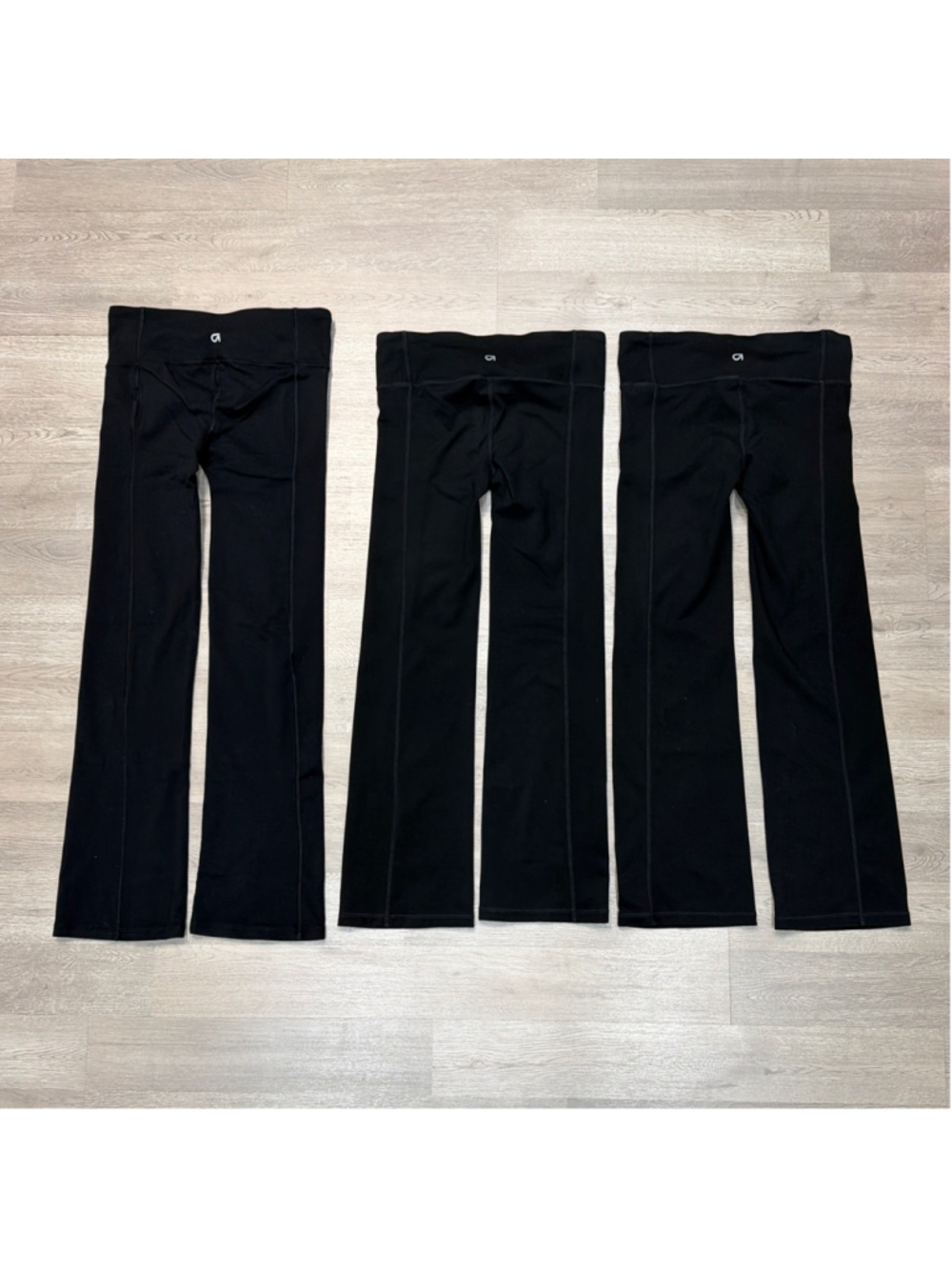 Set of 3 Gap GapFit GDance Bootcut Leggibgs Sz Small Ankle in Black! - Picture 5 of 7